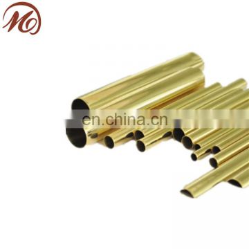 95% copper and 5% Zinc alloy brass Tubes