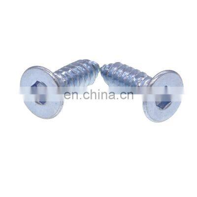 304 stainless steel slotted round head self tapping screws