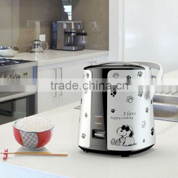 small electric rice cooker cooking