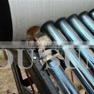 Heat pipe compact pressured solar water heater