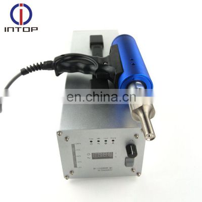 Competitive price hand held ultrasound plastic welding machine for pv/tpu/pe/pp riviting welder