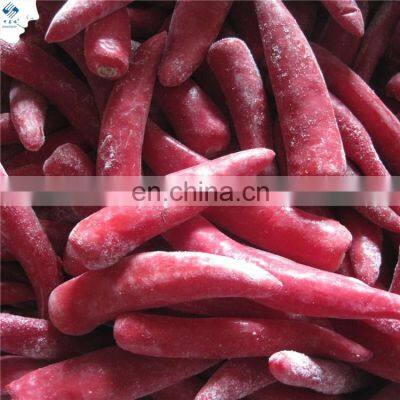 Chinese Hot Pepper Frozen Jinta Variety IQF Chilli