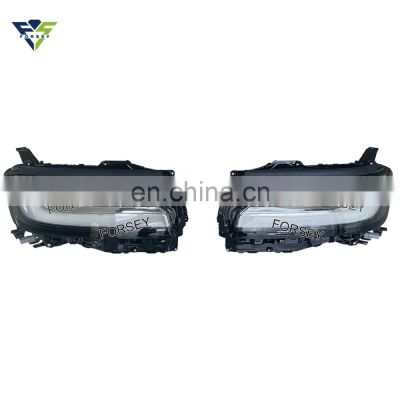Car auto parts LED head light  body kit parts front bumper light headlamp for Land Cruiser LC300 2022
