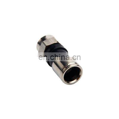 Coaxial male RG 6 58 59 Compression Connector F Type Connector cable