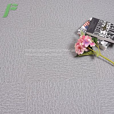 Export LVT floor PVC rubber floor Foshan Wholesale vinyl floor tile 2mm stone plastic floor film paste