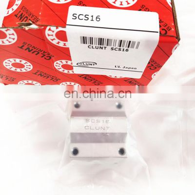 Japan quality SCS16 bearing SCS16 linear block bearing SCS16 in stock