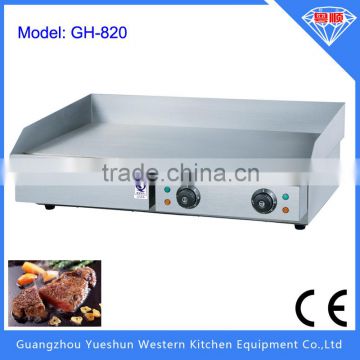 Professional factory direct supply commercial stainless steel flat plate griddle