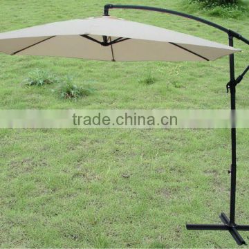 outdoor windproof uv protection steel hanging banana umbrella