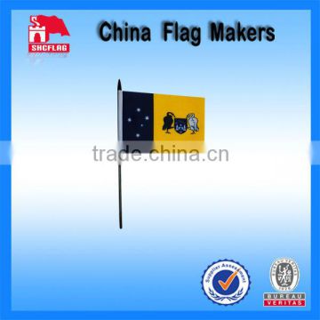 Hand Painted Flags With Custom Logo Design Printing