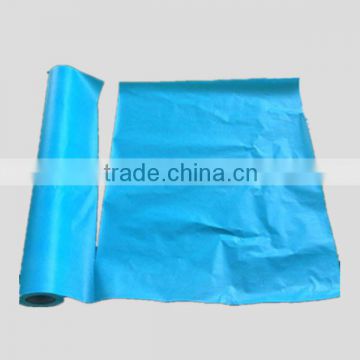 2 piy PP+blue disposable bed cover for dentist use