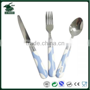 EU Approved Stainless Steel Restaurant Accessory / Restaurant Spoon Fork Knife Sets
