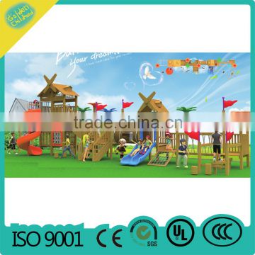 wooden playground system MBL02-R115 park equipment playground center