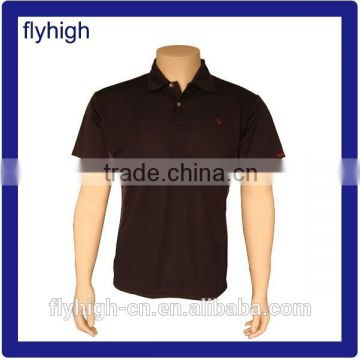 100% polyester mens POLO shirt , high quality t shirt customized, design your own logo on the shirt