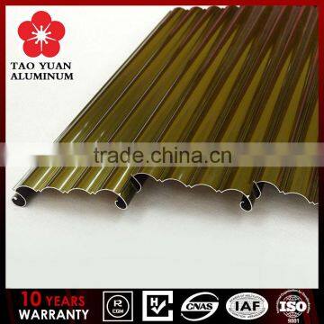 China low price Electrophoretic coating roller shutter doors aluminum profile