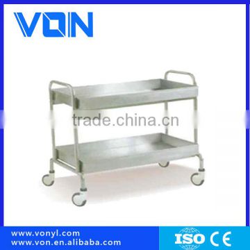 Stainless Steel Goods Delivery Trolley,Model I./Hospital Trolley