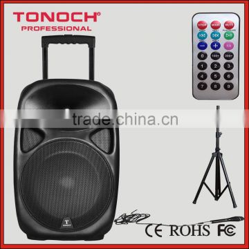 12" Portable PA system built in Rechargeable battery SPEAKER