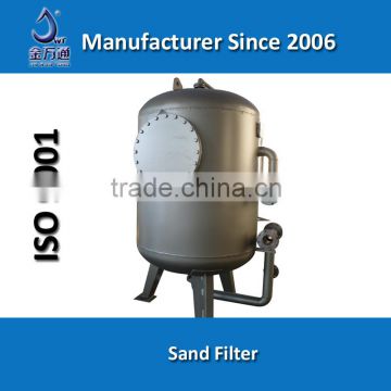 Manganese sand filter for waste water treatment