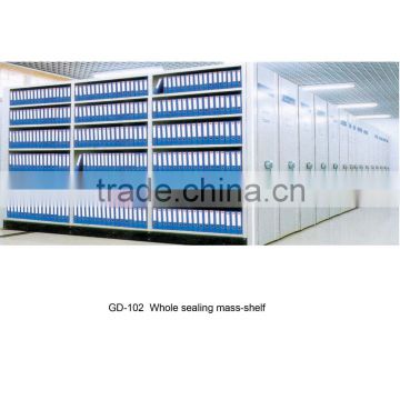 steel movable mass shelf