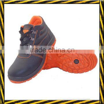 high quality Cow grain leather safety shoes, new style safety shoes