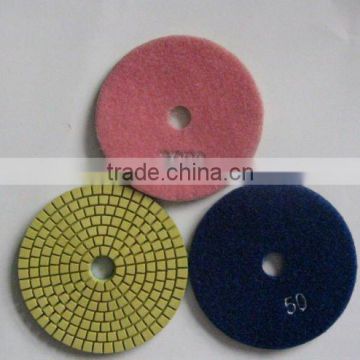 Metal diamond/CBN polishing disc