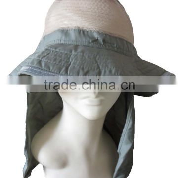 breathable fishing hat with neck cover summer fishing hat