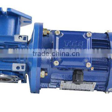 1.5KW 2HP Low noise Worm geared reducers
