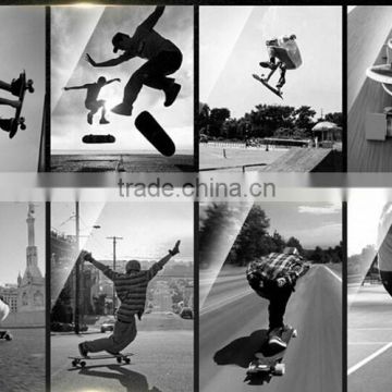 Yongkang Mototec Aluminum Frame maple skateboard deck blank Exclusive Design