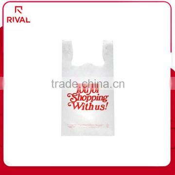 High quality Heavy Duty Plastic T Shirt Bags manufacturer