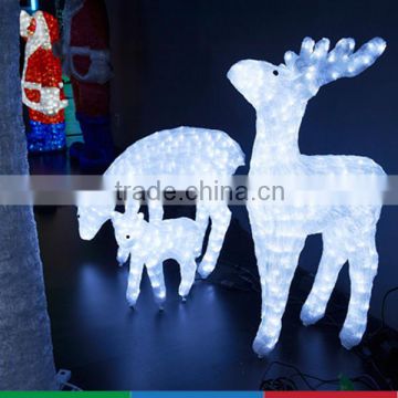 3d crystal led light,christmas decoration animal led night light