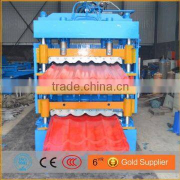 Galvanized Steel Sheet Corrugated Double Layer Roll Forming Machine