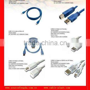 Professional cables factory direct selling usb 3.0 y cable