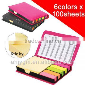 Different Colors Sticky Memo Notes Set/Sticky Notes/Self Stick Notes