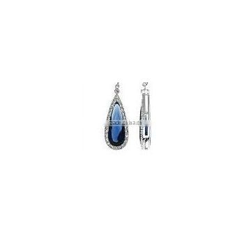 jewelry accessories platinum plated Earring Teardrop
