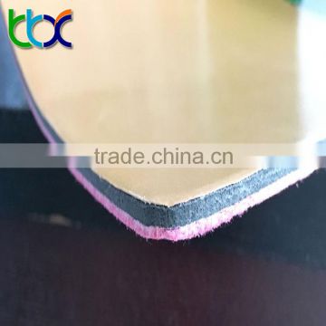 PVC Lamitation products insole board with eva with 0.5mm pvc