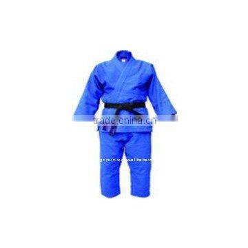 Junior Training Light Weight 100% Cotton Belt Included Plain Blue Children Judo Uniform