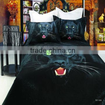 popular 3D animal design 100% cotton bedding set with a discount price