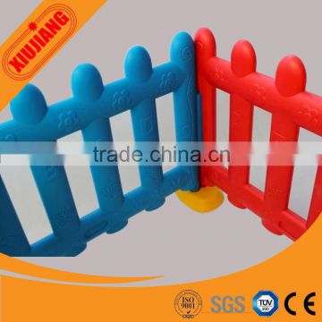 Colorful kids plastic game fence