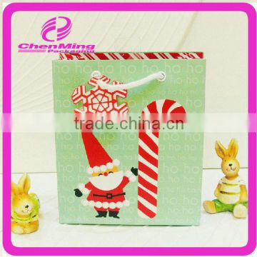 Yiwu wholesale christmas small quantity paper bag
