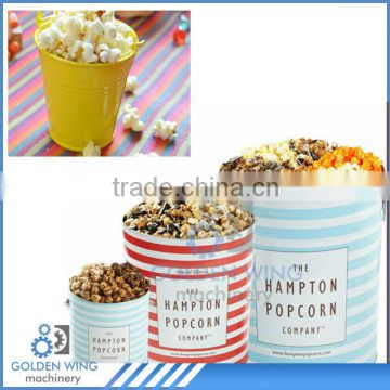Semi-automatic Can Body Blanking Punch Pressing Machine For Round Popcorn tin Can Bucket Making Line