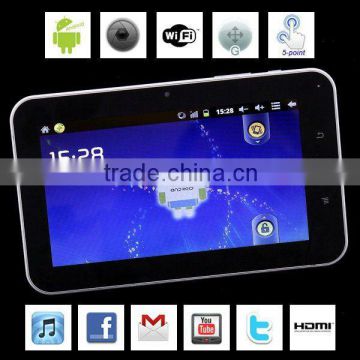Boxchip A10 7" Android 4.0 Tablet PC with 1.5GHz CPU capacitive screen tablet pc