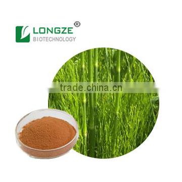 Pure and Natural Horsetail powder with Silica 7% /Equisetum arvense extract powder by Solvent Metnod