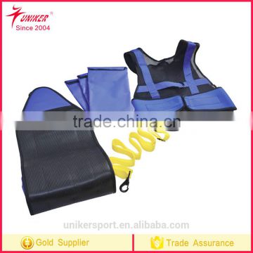 Weight-bearing vest set