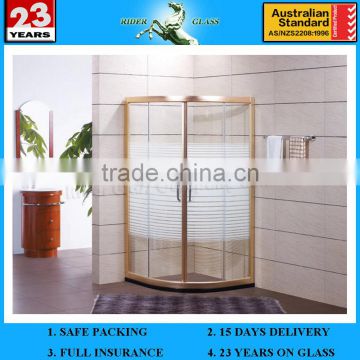 1.3-19mm CE & ISO9001 10mm Glass Shower