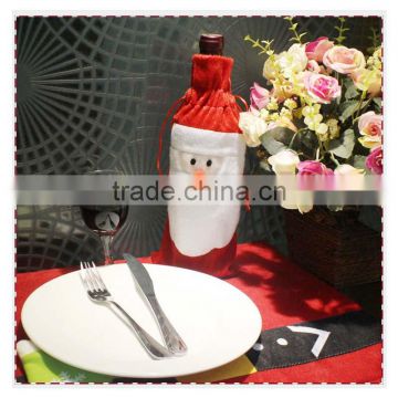 HD2046Wine Bottle Sleeve With Father Christmas Pattern
