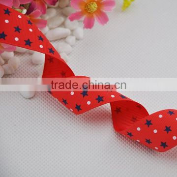 Manufacture wholesale printed grosgrain ribbon