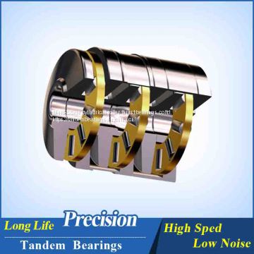 3 stage extruder gearbox tandem bearings manufacturer TAC-014035-202
