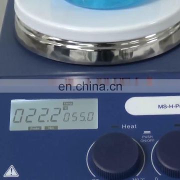 MS H S Magnetic Hot Plate Stirrer with 5inch