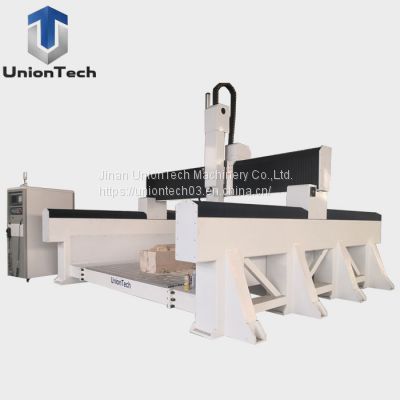 4 Axis Wood Working CNC Router/ Rotary CNC Router 4axis Foam Mould Caving Machine
