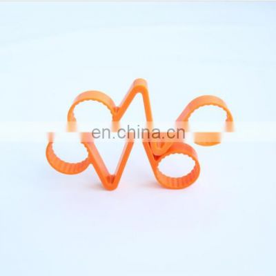 32mm x105mm Twin orange loose wheel nut indicator for truck , Plastic checkpoint