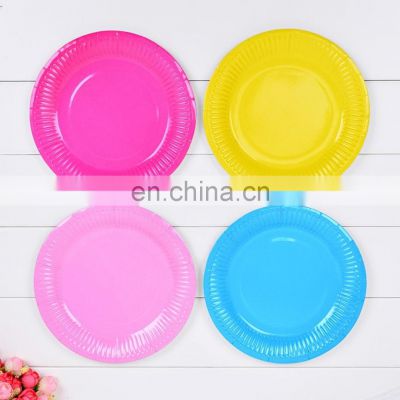 Best Selling Disposable Party Supplies Paper Plates For Birthday Party